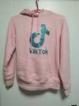 BLUZA TIK TOK dziewczęca z kapturem roz.S