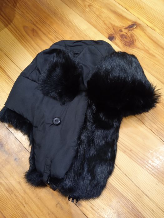 Новая шапочка с мехом