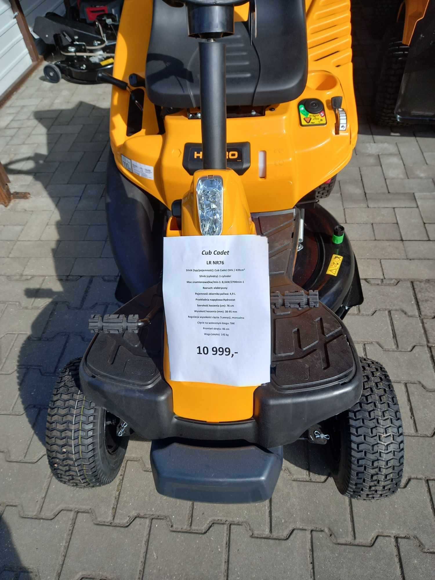 Traktorek kosiarka CubCadet LR2 NR76