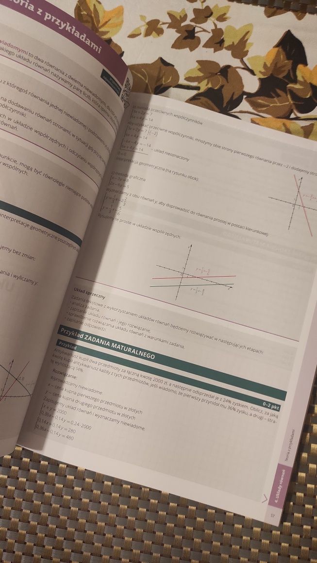 Repetytorium, nowa matura, matematyka, zakres podstawowy Operon