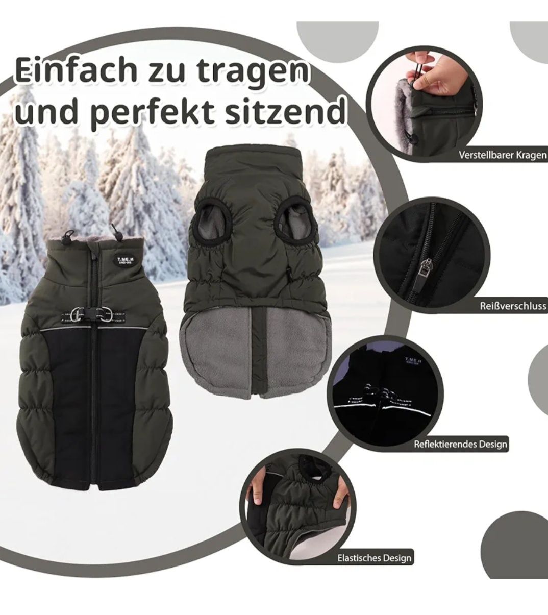 Kamizelka dla psa rozmiar L khaki