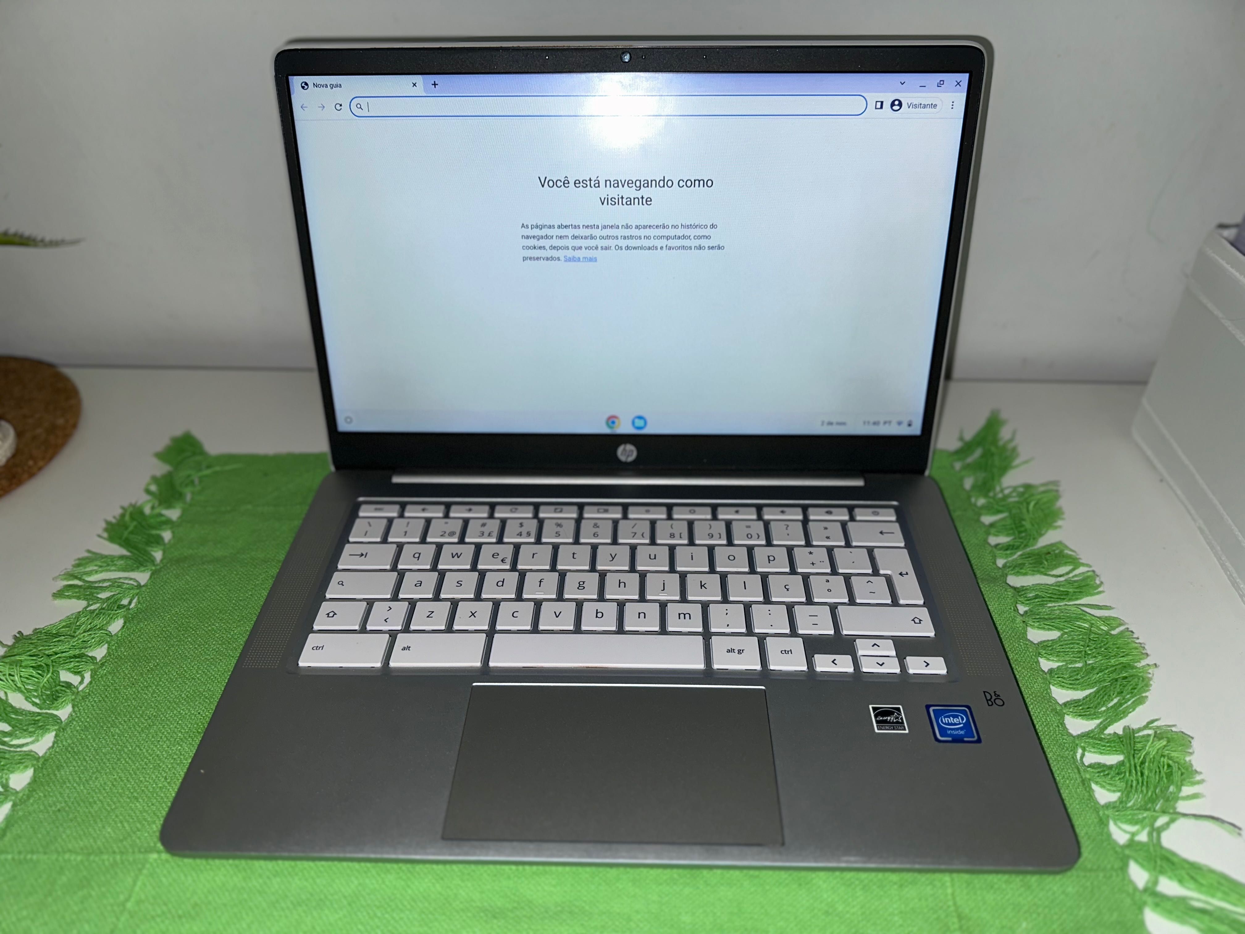 Chromebook HP - estado novo.