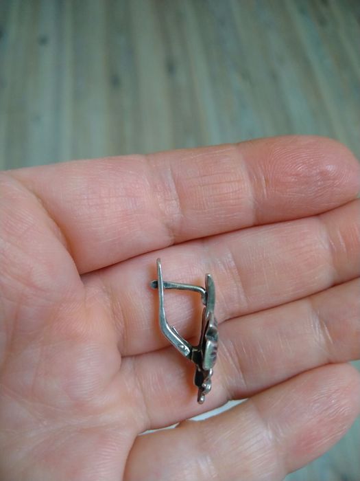 Серебро серьга 925 проба