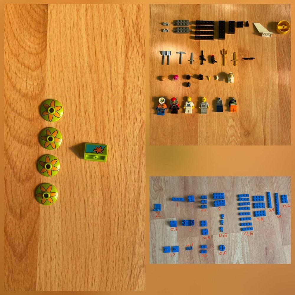 Lego деталі, фігурки, зброя, аксесуари, Scooby Doo 75902