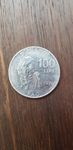 Moneta Włochy 100 lire 1979r