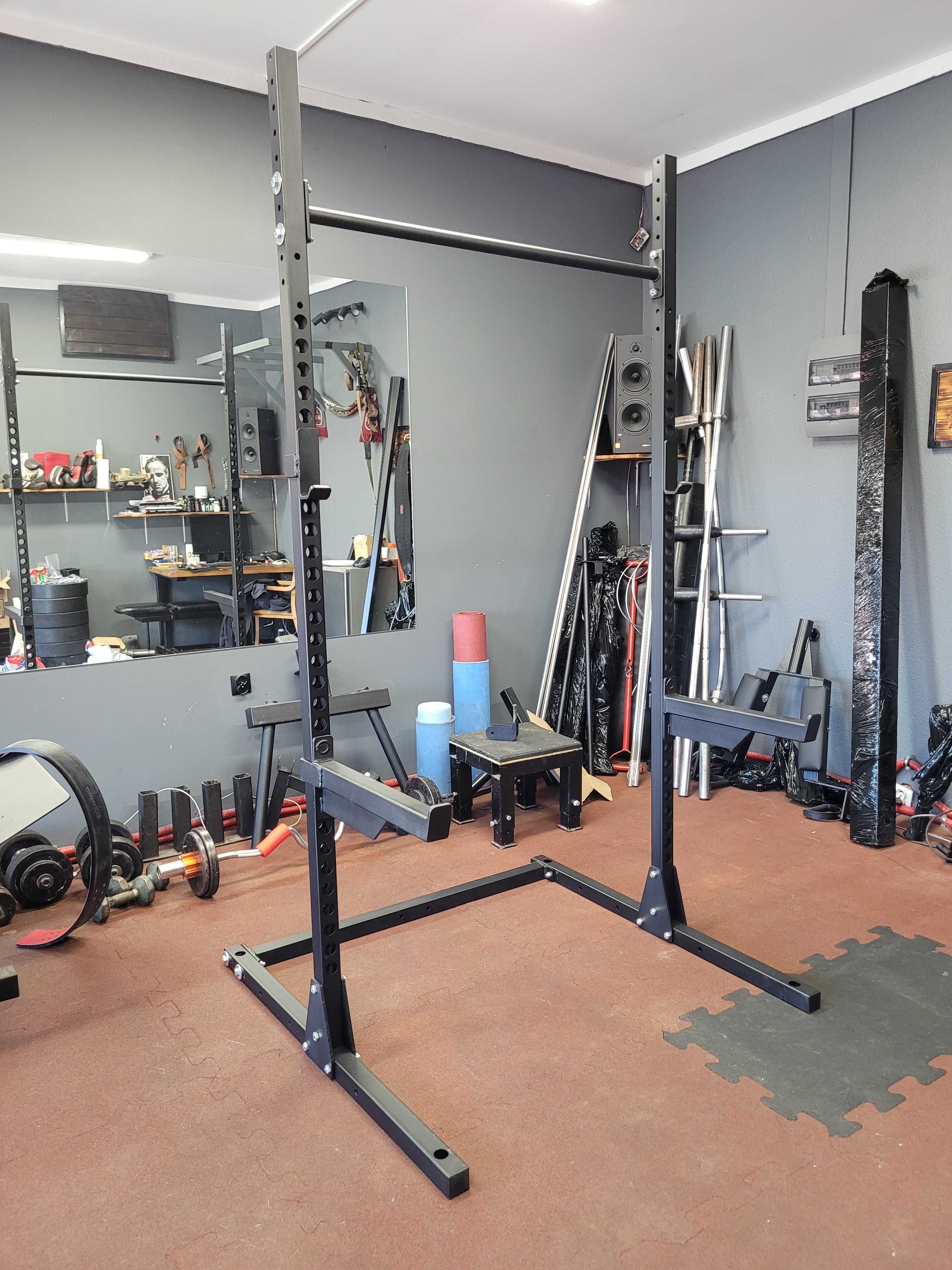 HATOR Half rack 50x50x3 / Klatka / Stojak z asekuracją / Siłownia