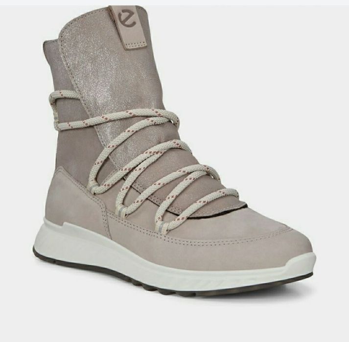 Ecco 39 ботинки жіночі утеплені черевики чоботи сапоги взуття ессо