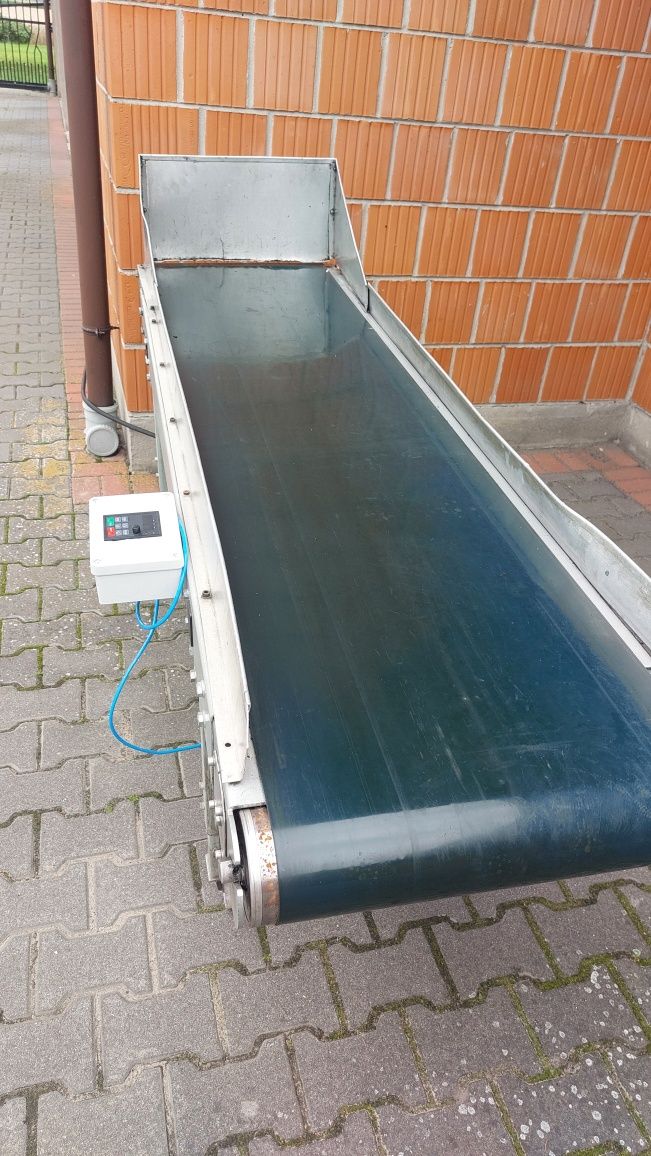 Podajnik taśmowy taśmociąg stół przebierczy  2m siłowy