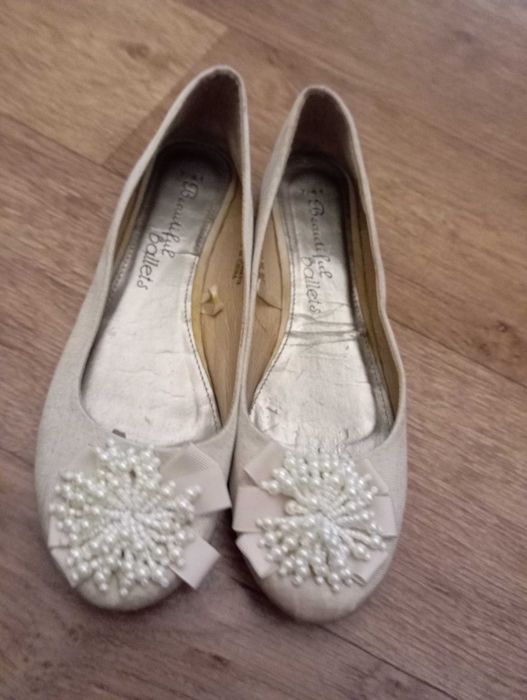Балетки. Туфли. Длина по стельке 26 сантиметров. 40 размер.