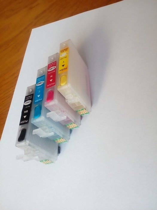 Kartridże wieczne tusze epson T2991 napełniane