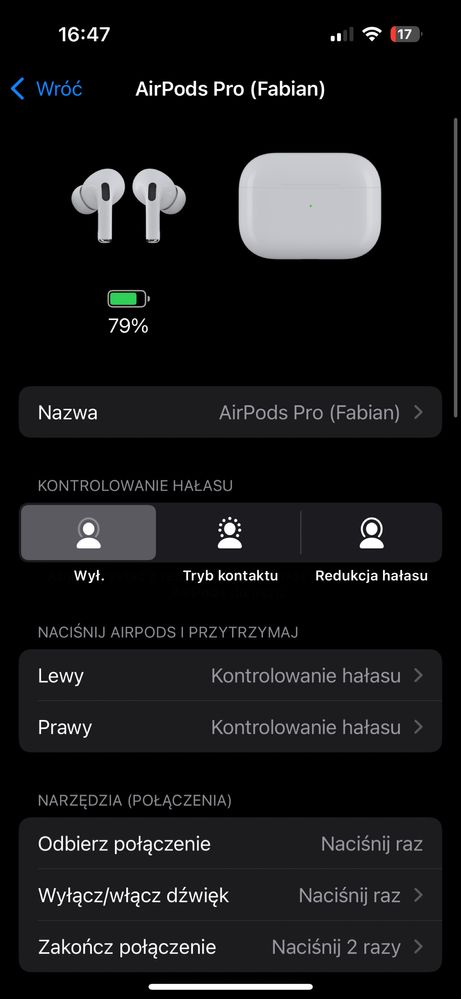 Airpods pro generacja 1