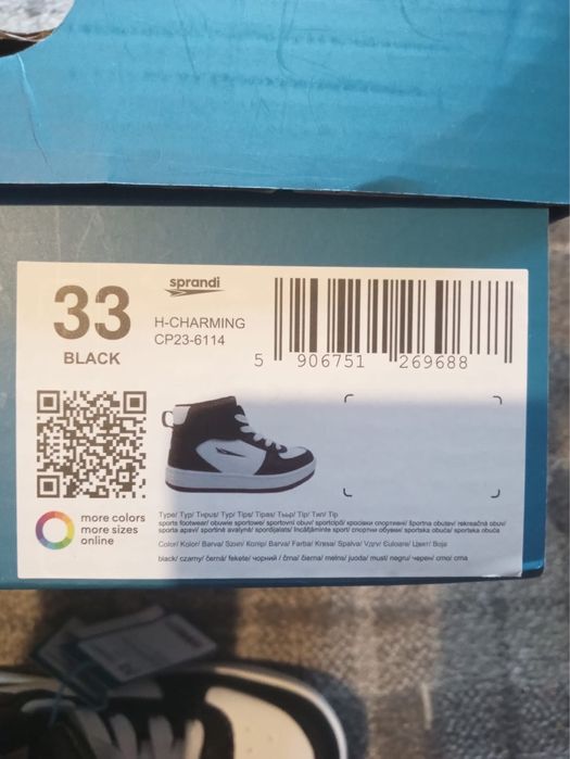 Buty sprandi dla chlopca
