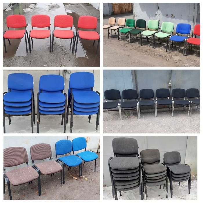 Стулья Iso офисные - 80 штук