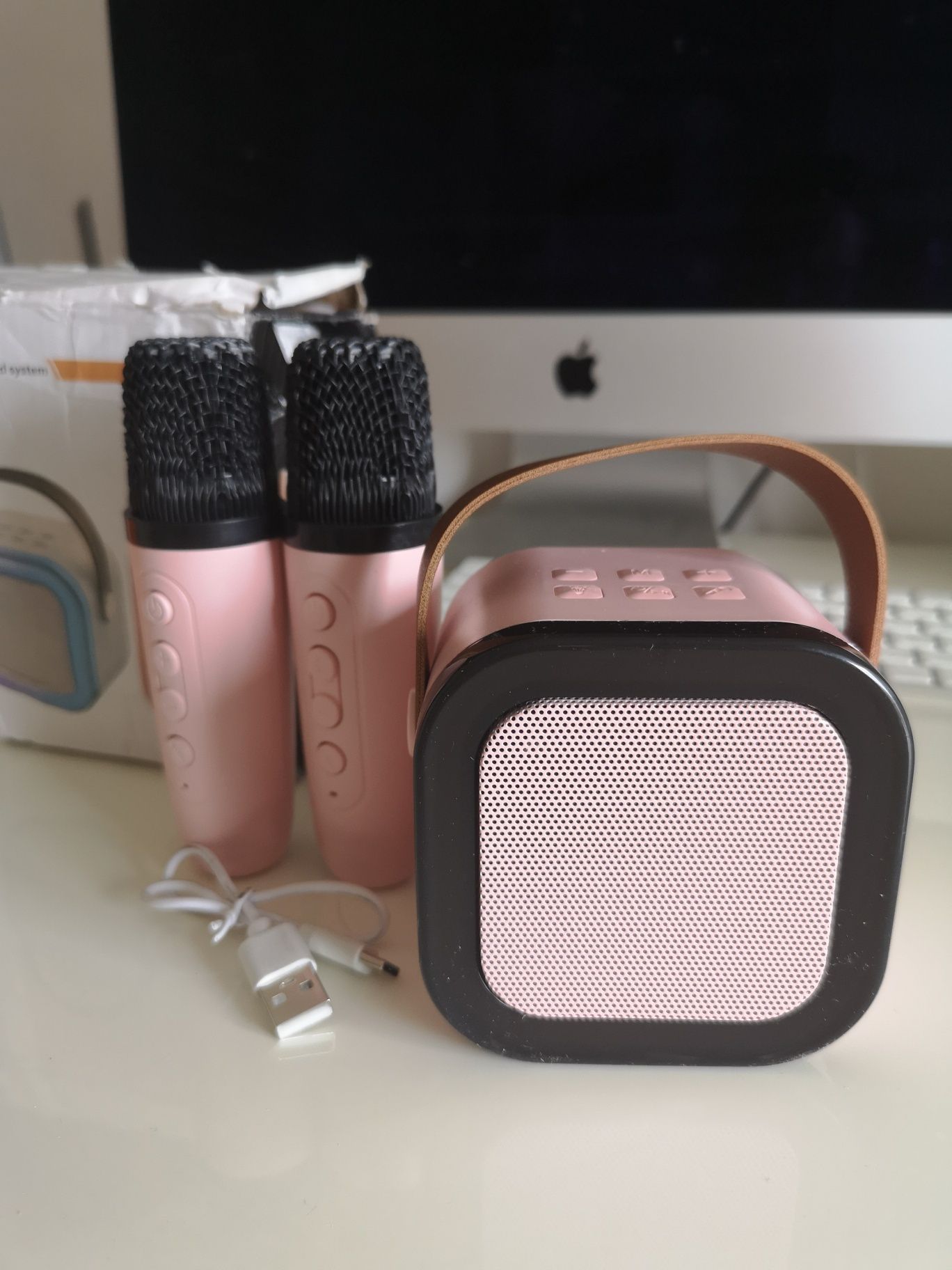 Conjunto karaoke criança