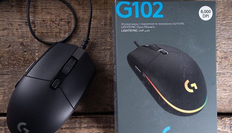 Мишка Logitech g102 lightsync