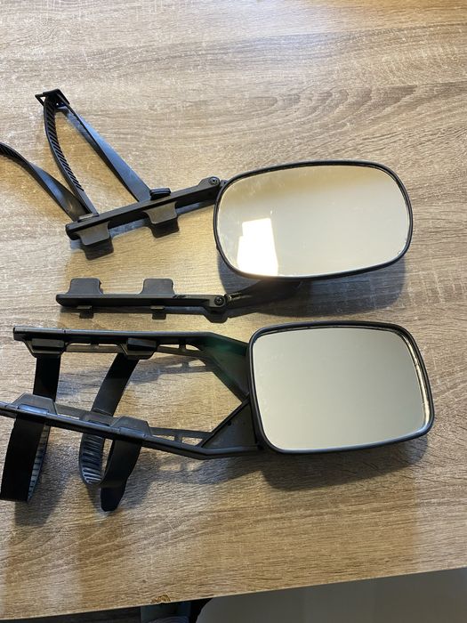 Lusterka dodatkowe do holowania przyczepy