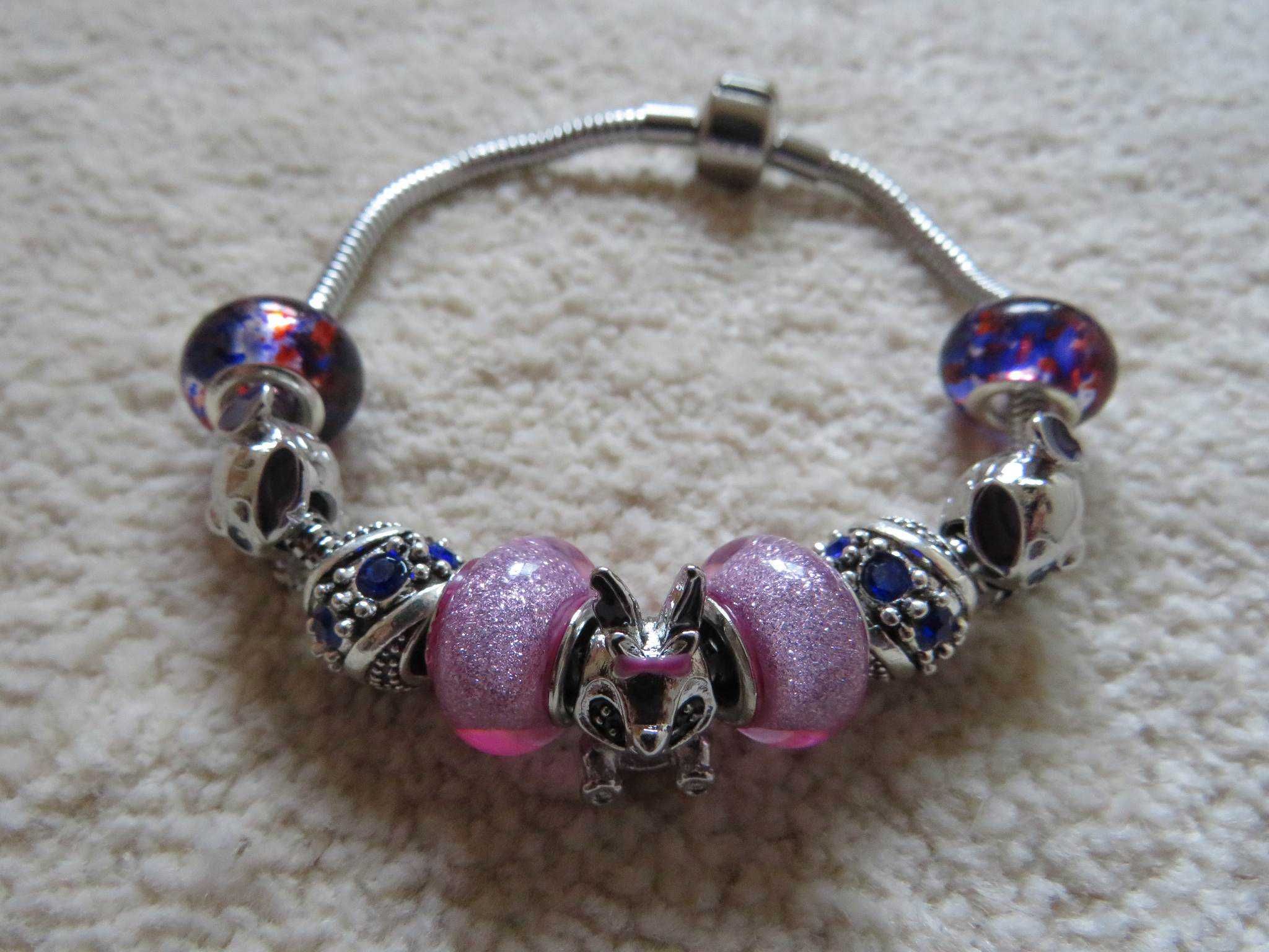 Pulseiras tipo pandora Stitch