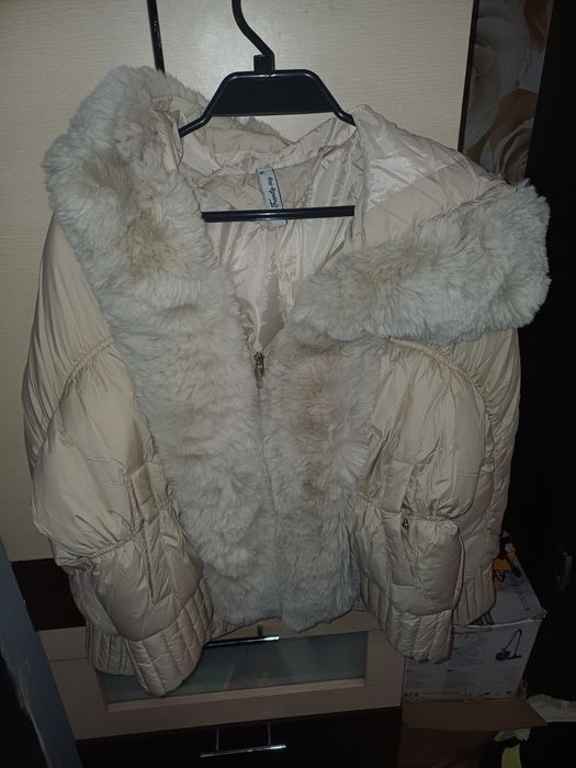 Kurtka damska z futerkiem