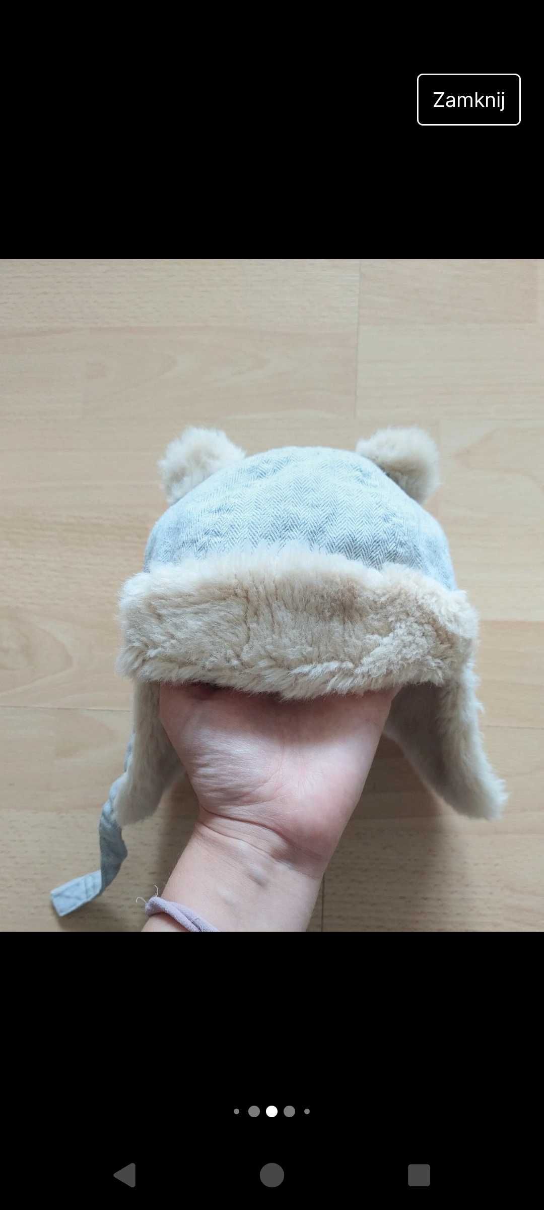 Czapka zimowa niemowlęca 80 H&M