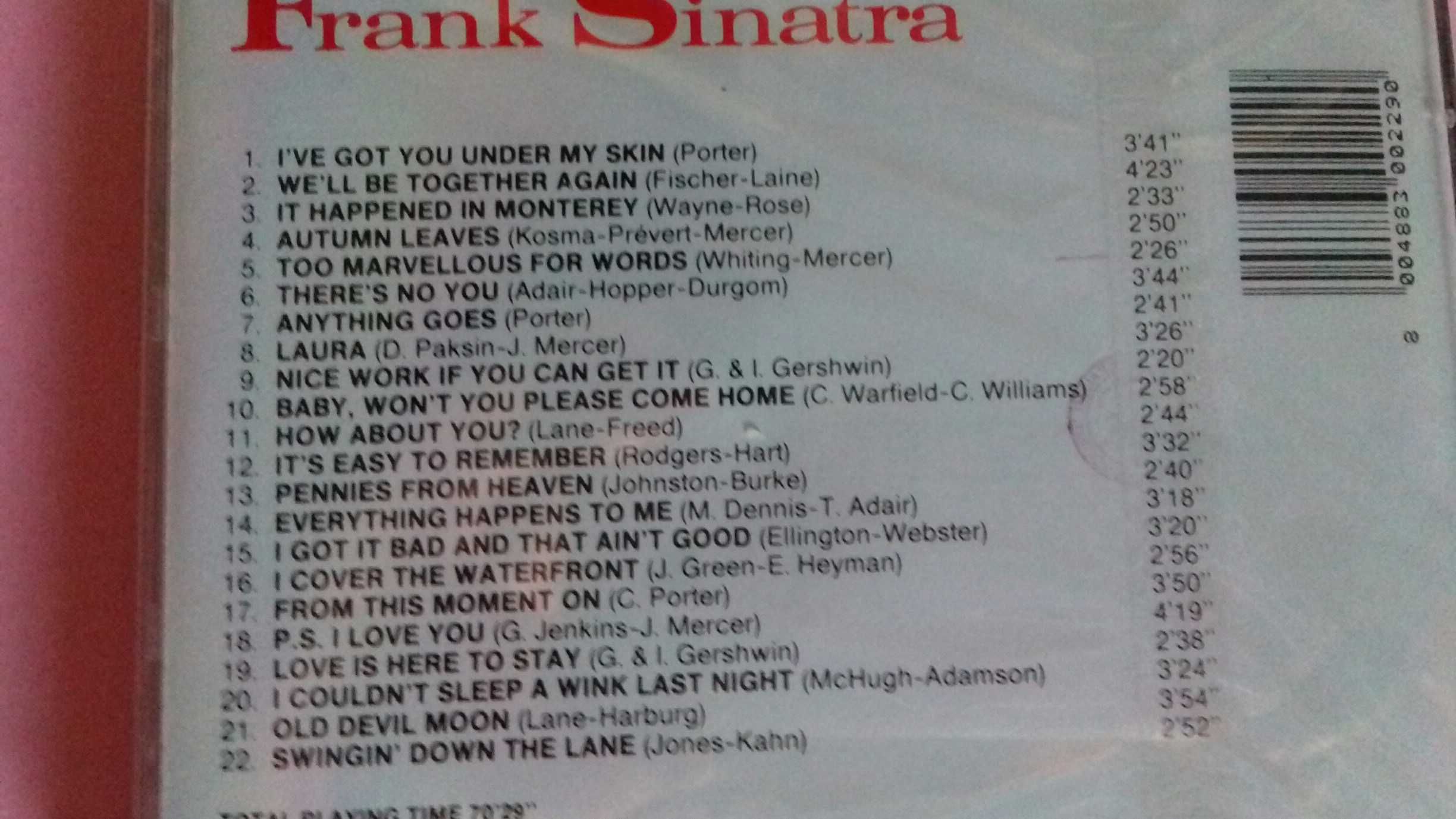 Frank Sinatra - 4 CD