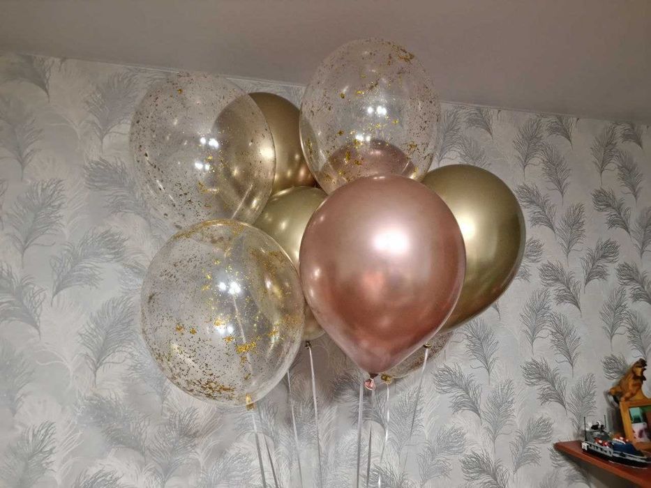 Гельові кульки та цифри, композиції, фотозона