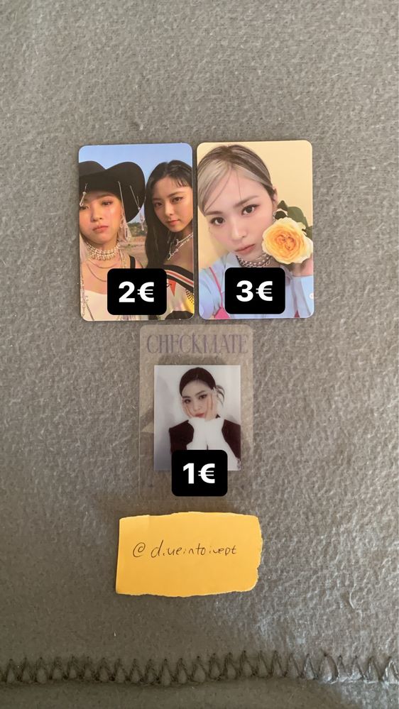 ITZY Ryujin misc pcs