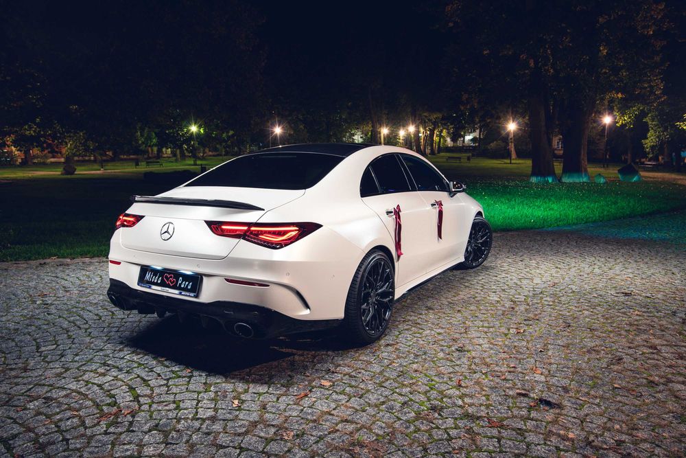 Wypożyczalnia, Wynajem Samochód do ślubu Złoty Mustang Audi Mercedes