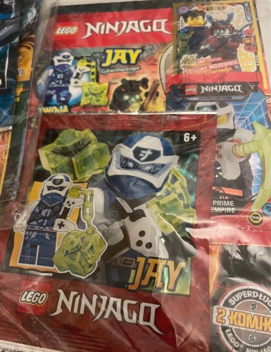 Lego ninjago zestaw trzech gazetek