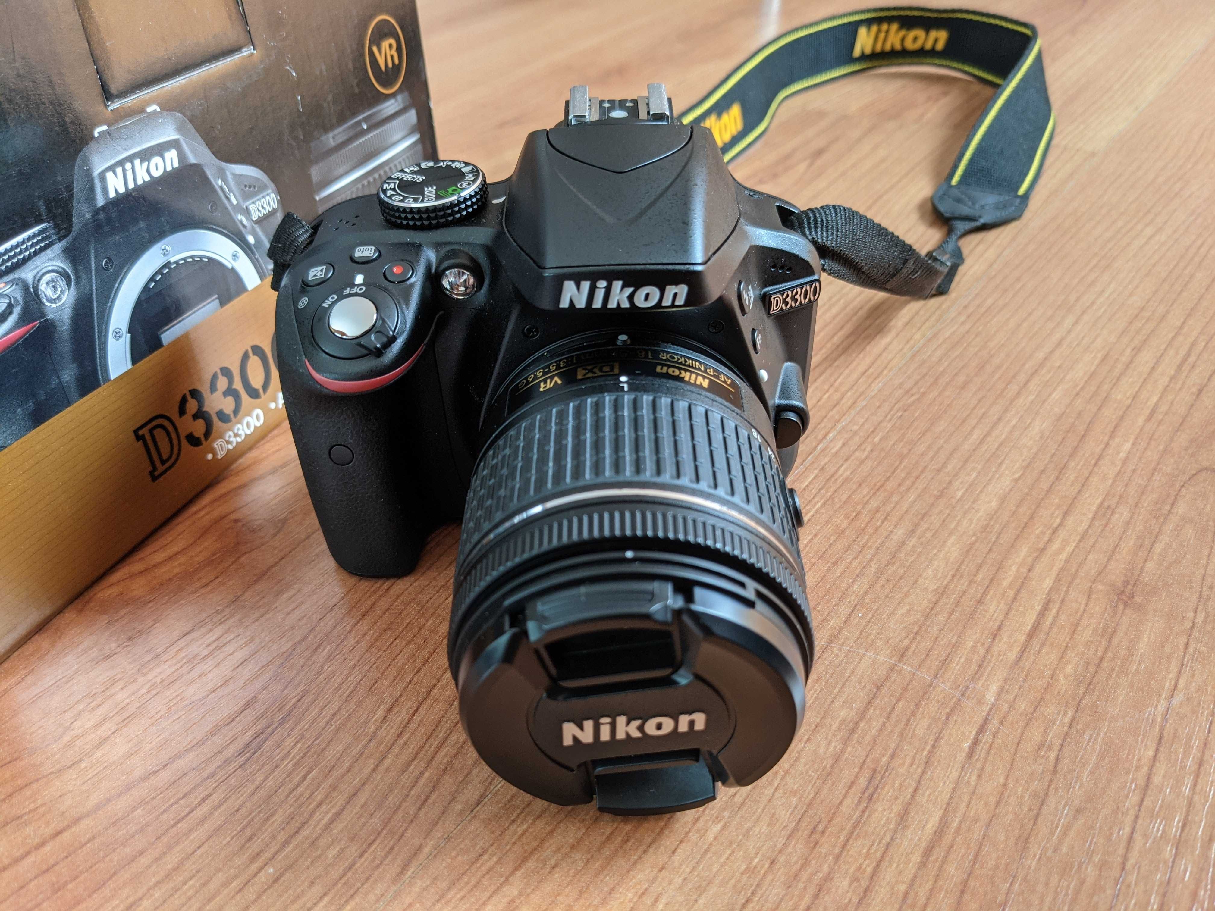 Nikon D3300 KIT AF-P 18-55 VR Kit + Bolsa (Como Novo)