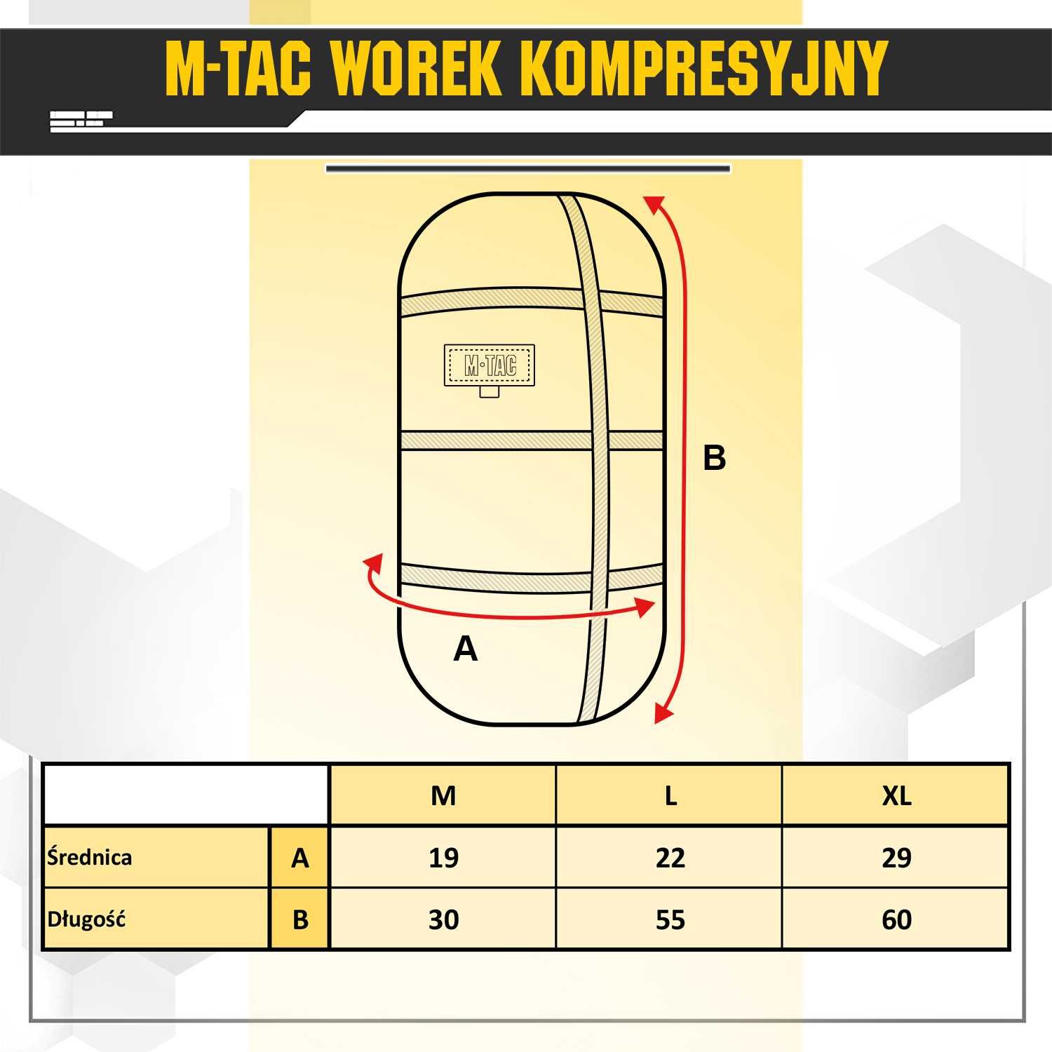 M-Tac worek kompresyjny Large