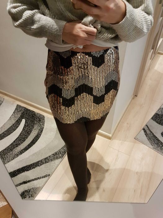 Spódniczka w cekiny rozm. XS