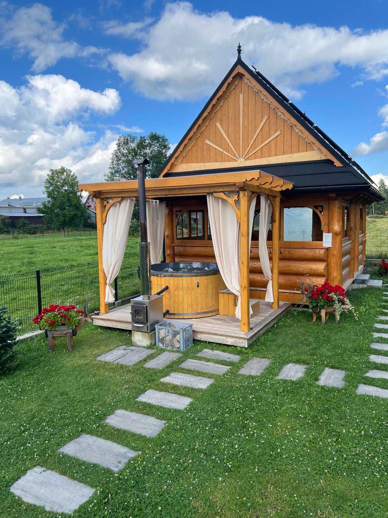 Domki w Chochołowie, balia z jacuzzi