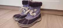 Buty zimowe (kozaki) dziewczęce Nelli Blu - rozm. 30, stan bdb