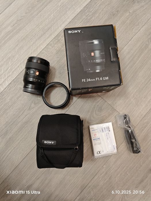 Obiektyw Sony 24mm 1.4 GM