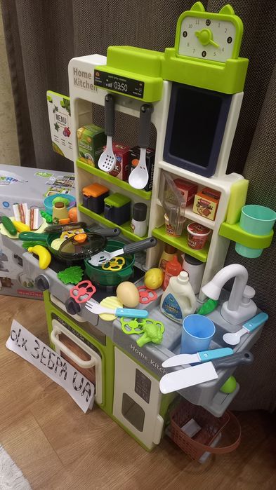 Кухня 80см нові 63 акс.,пар,вода,світ,звук,кошик,