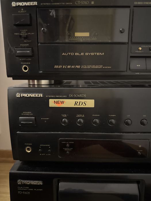 Wieża PIONEER hifi czteroczesciowa