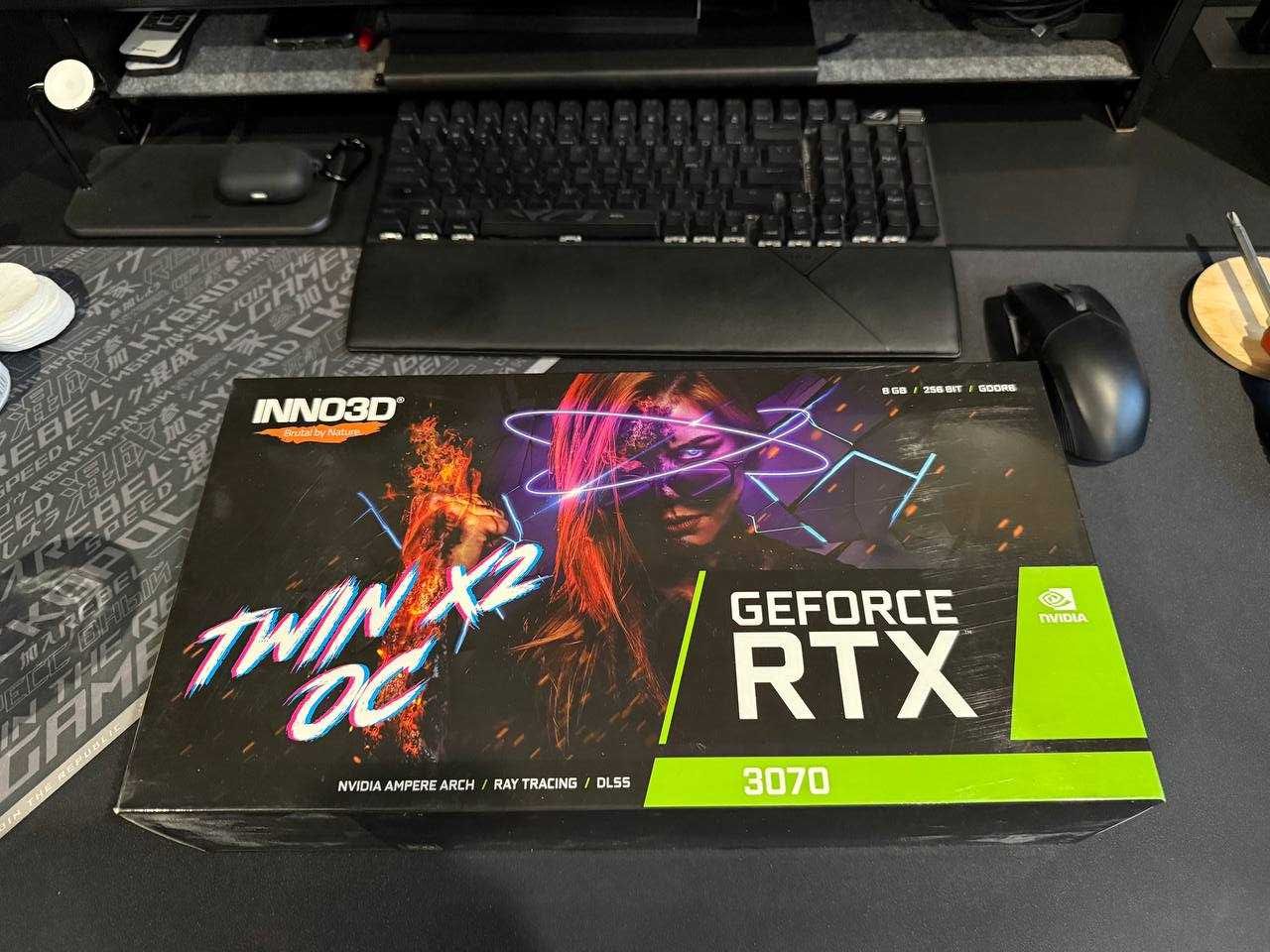 Відеокарта RTX 3070 OC inno3d twin