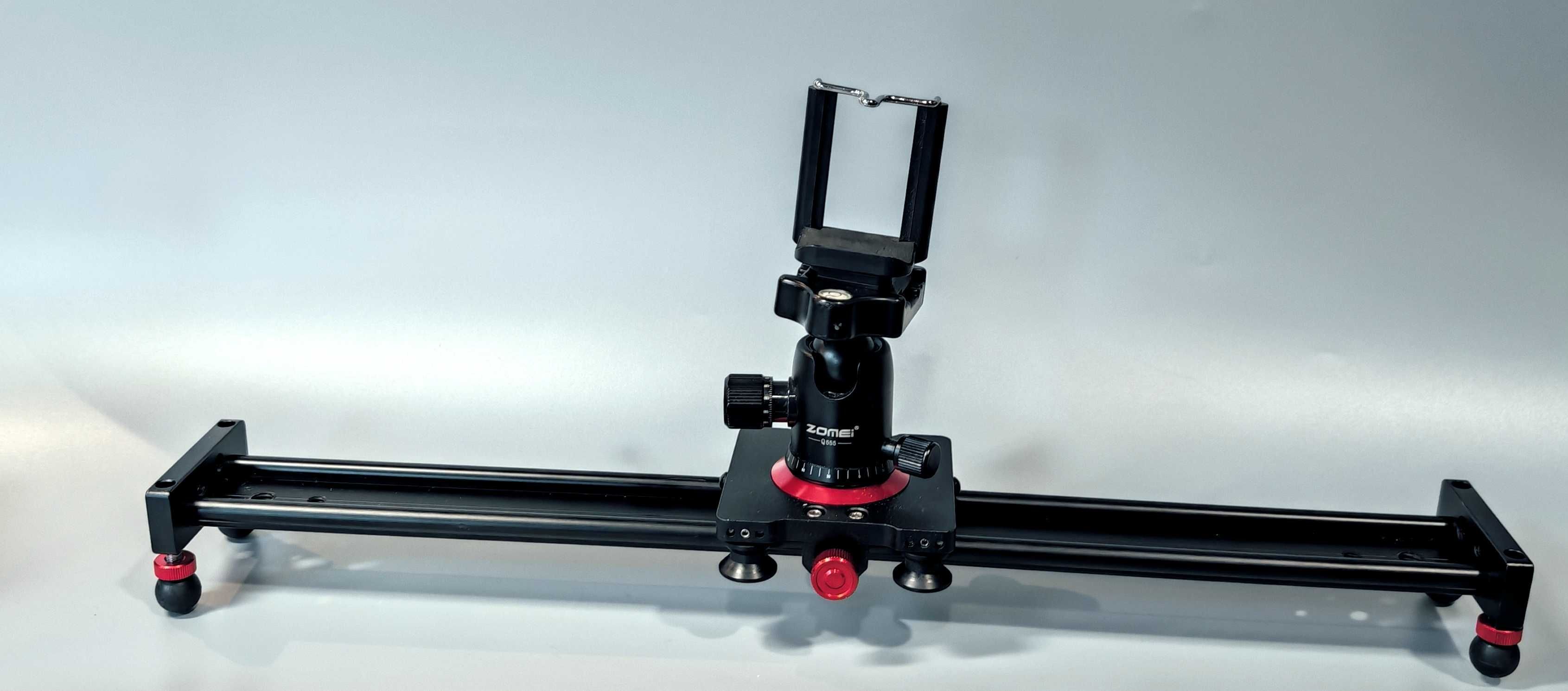 Slider do lustrzanek dslr i Smartfona łożyska 50cm Jak NOWY Dodatki !