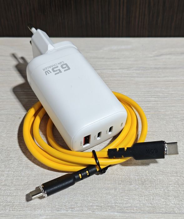 Toocki 65W Зарядний пристрій Gan