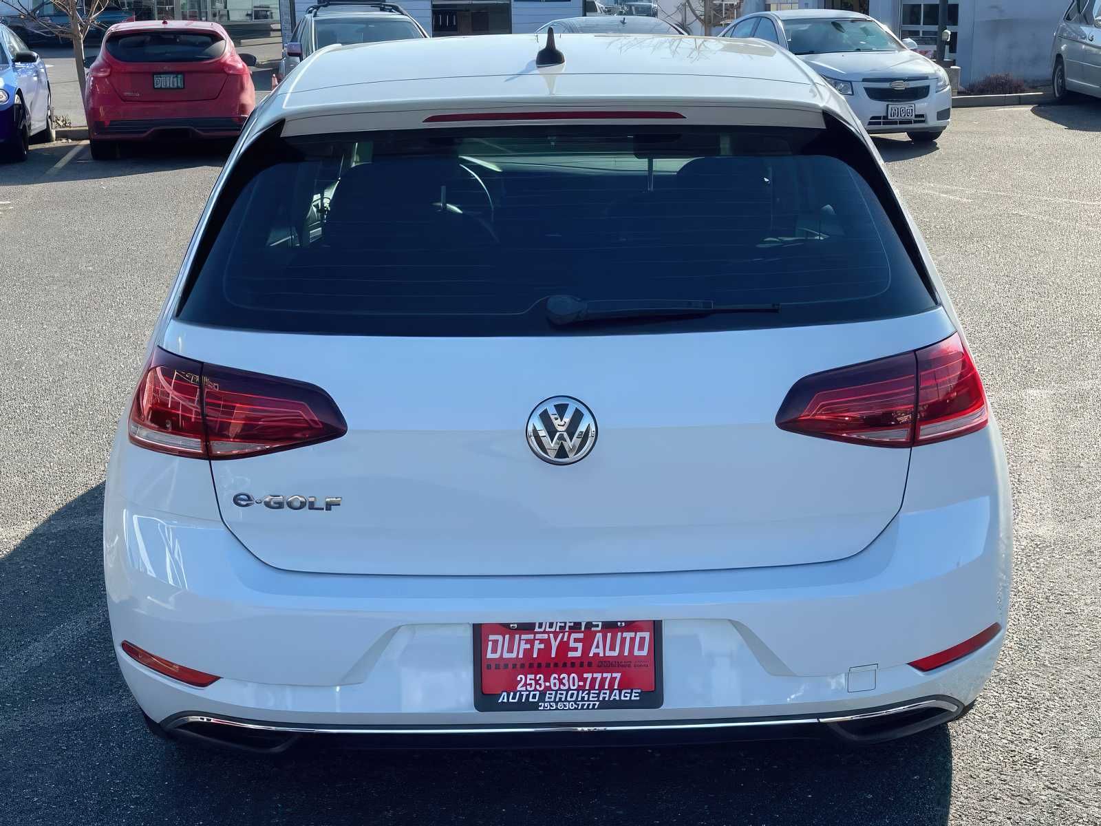 2017 Volkswagen e-Golf SE