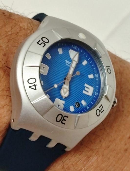 Swatch Scuba,pulseira e pilha novas,entrego em mão na zona de Lisboa