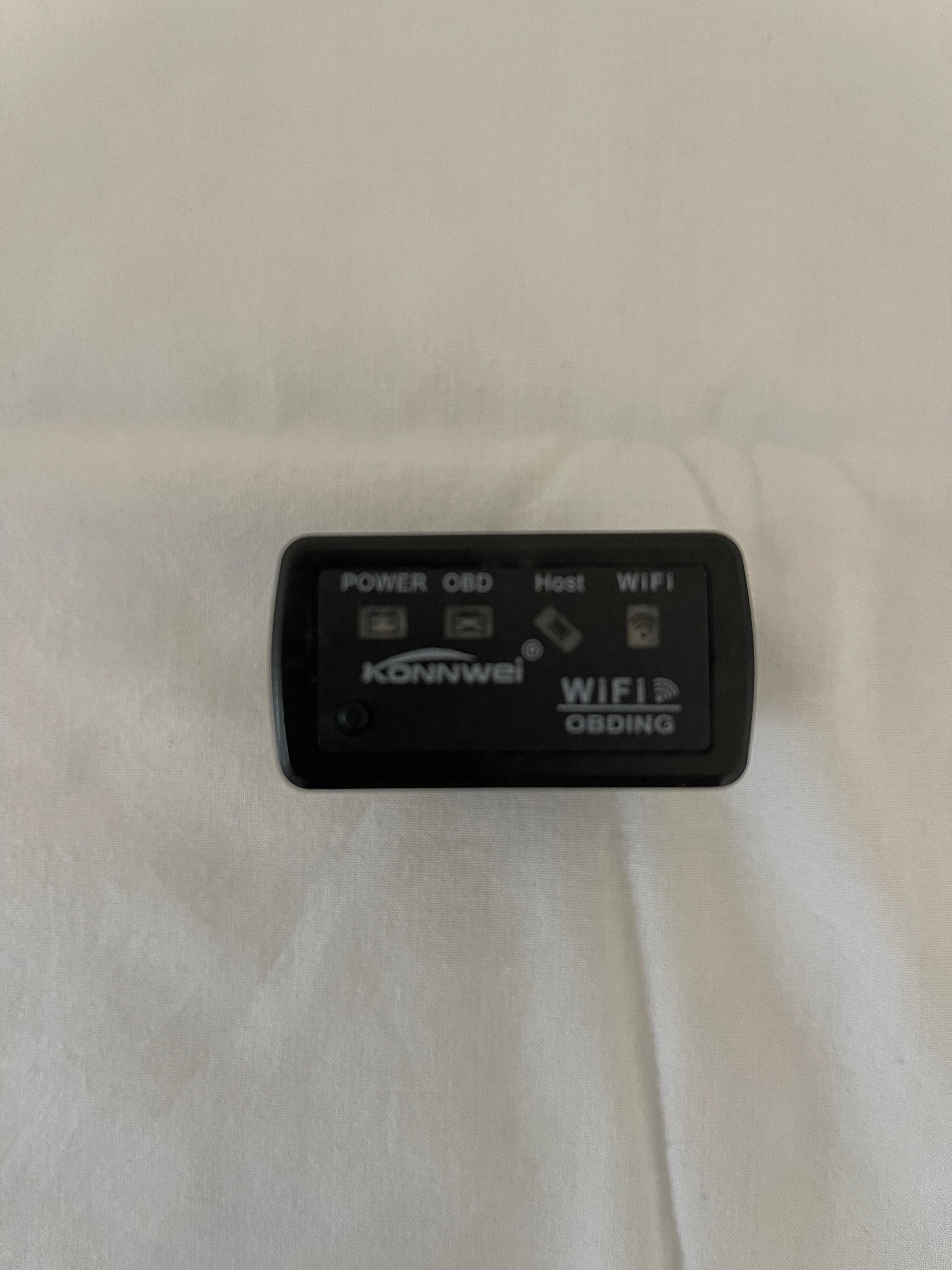 Leitor OBDII - Konnwei - WIFI - Preto