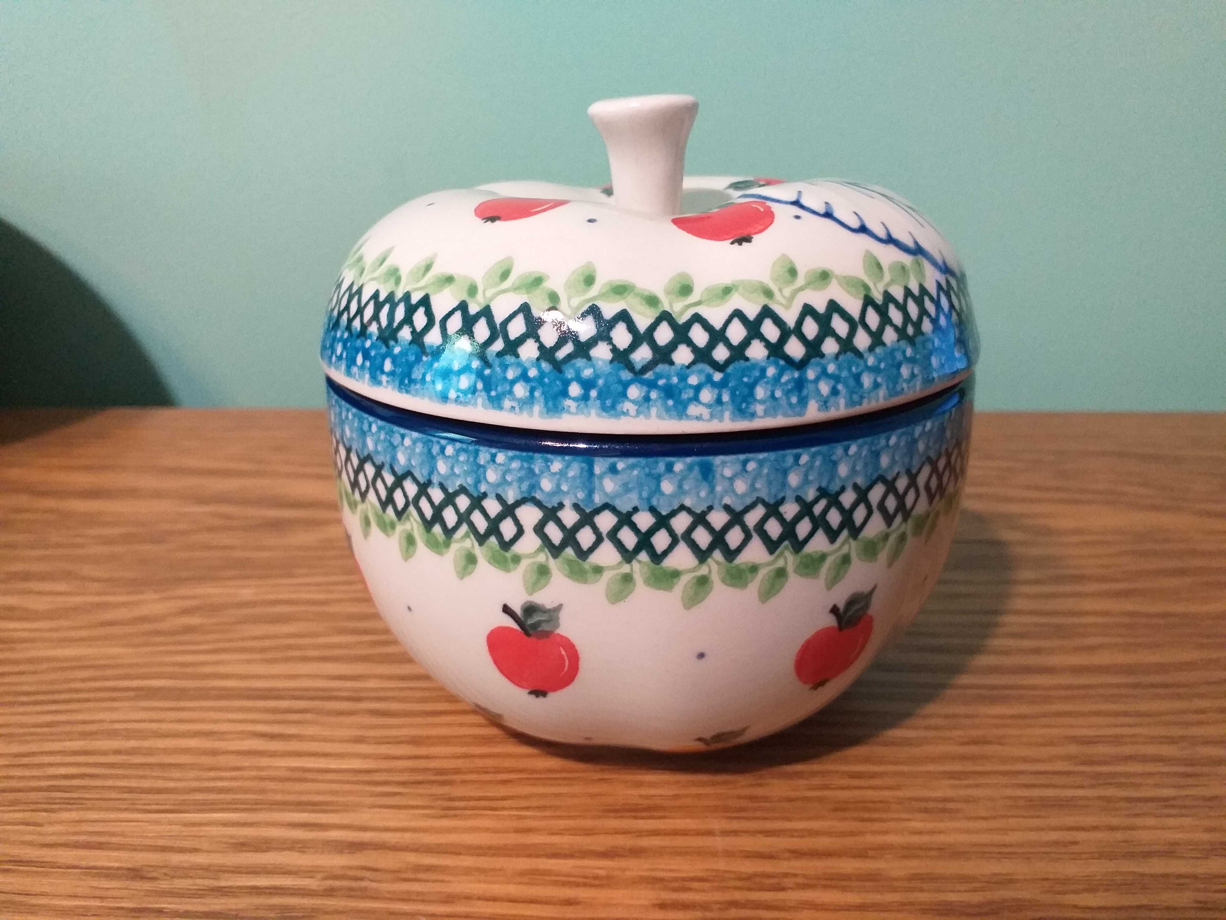 Pojemnik Jablko 400ml GAT3 Ceramika Artystyczna Boleslawiec