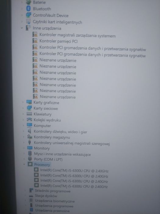 Dell Latitude E5540  ekran 15,6" cpu i5-4300U 4x1,9GHz SPRAWNY