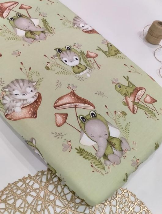 Простирадла у візочок, люльку, колиску, принти та розміри, простинки