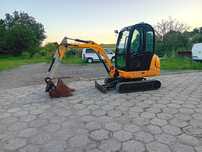 JCB 8020 Minikoparka 2011 ROK  3 łyżki Rozsuwane Gąsienice Szybkozłącz