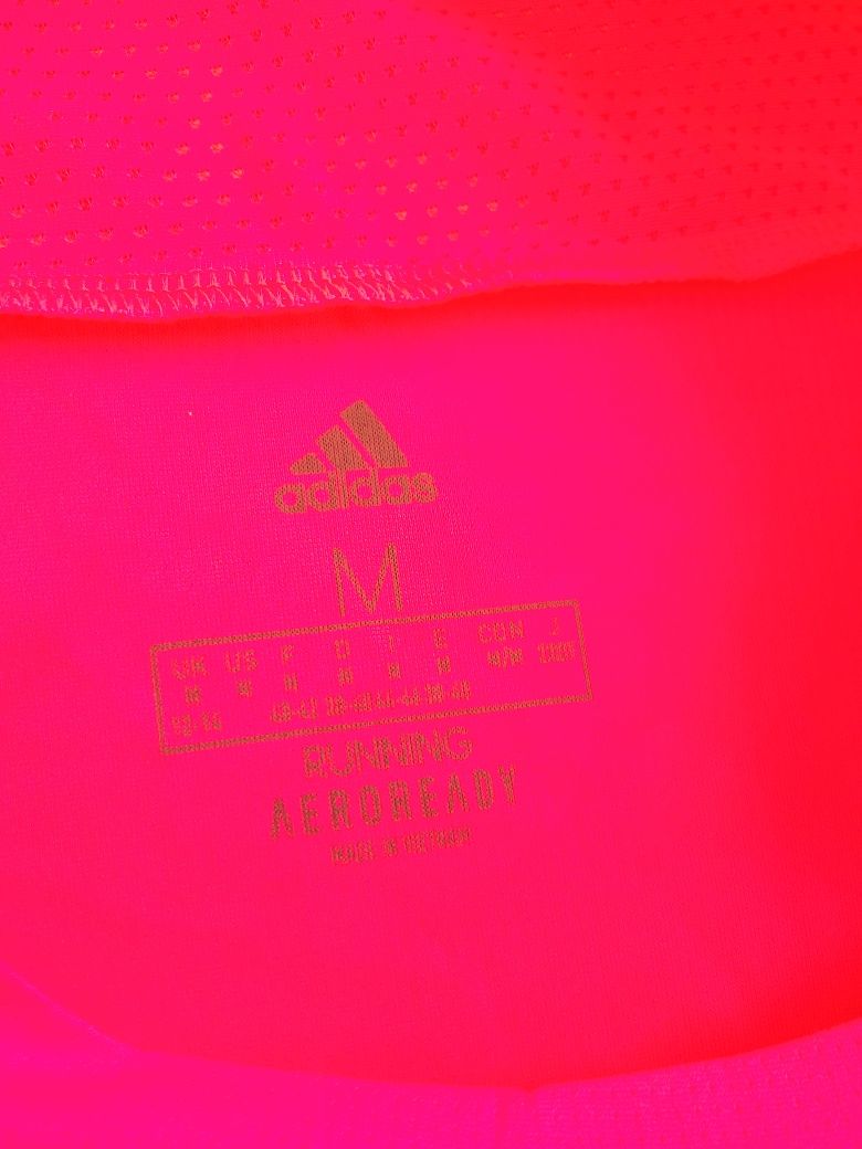 Adidas Own The Run Tee różowa koszulka sportowa treningowa t-shirt M