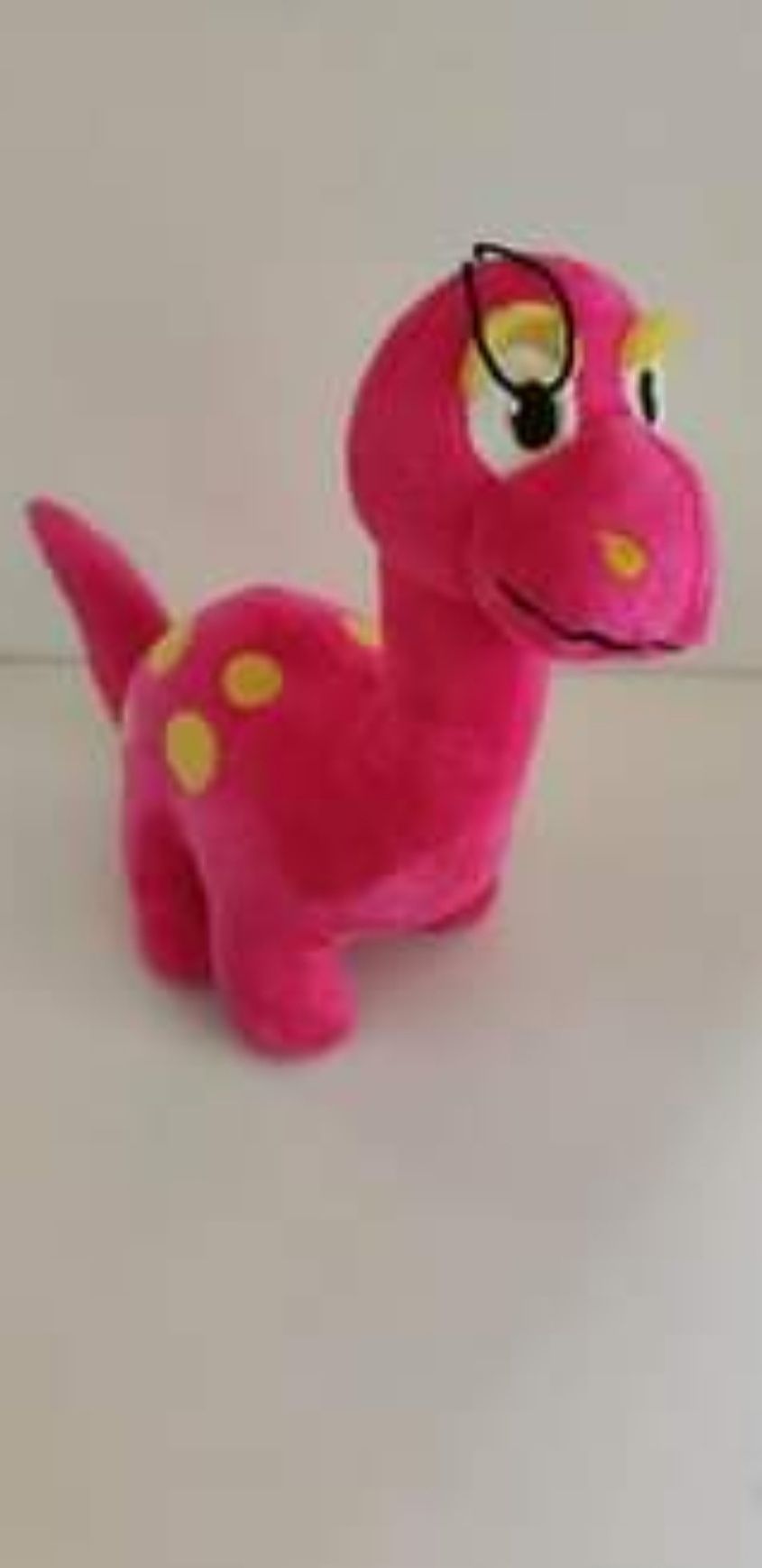 Dinossauro cor-de-rosa