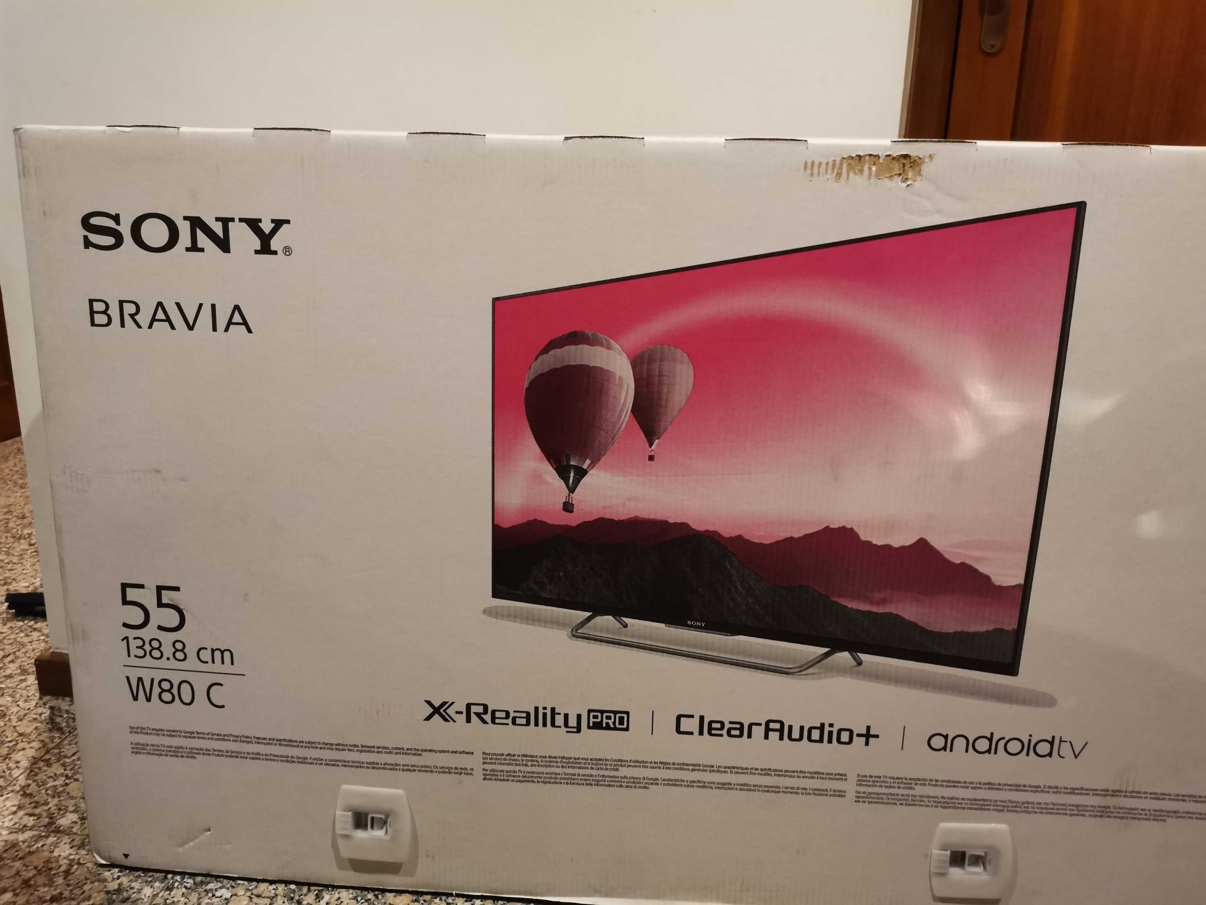 TY SONY 55" ANDROID para peças