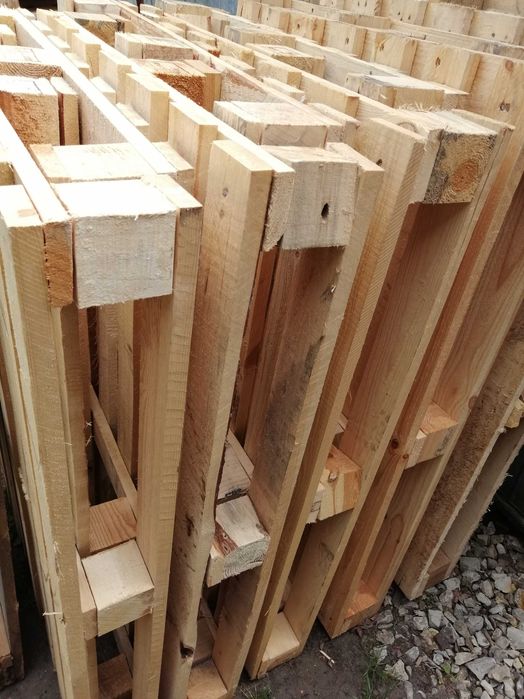 Palety 120 x 80 cm ładne mocne jasne przemysłowe, np. na taras, schody